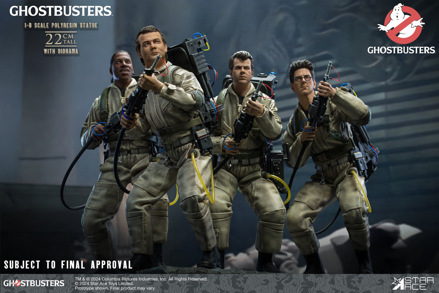 Peter Venkman and Winston Zeddemore Set Ghostbusters 1/8 Scale Statue