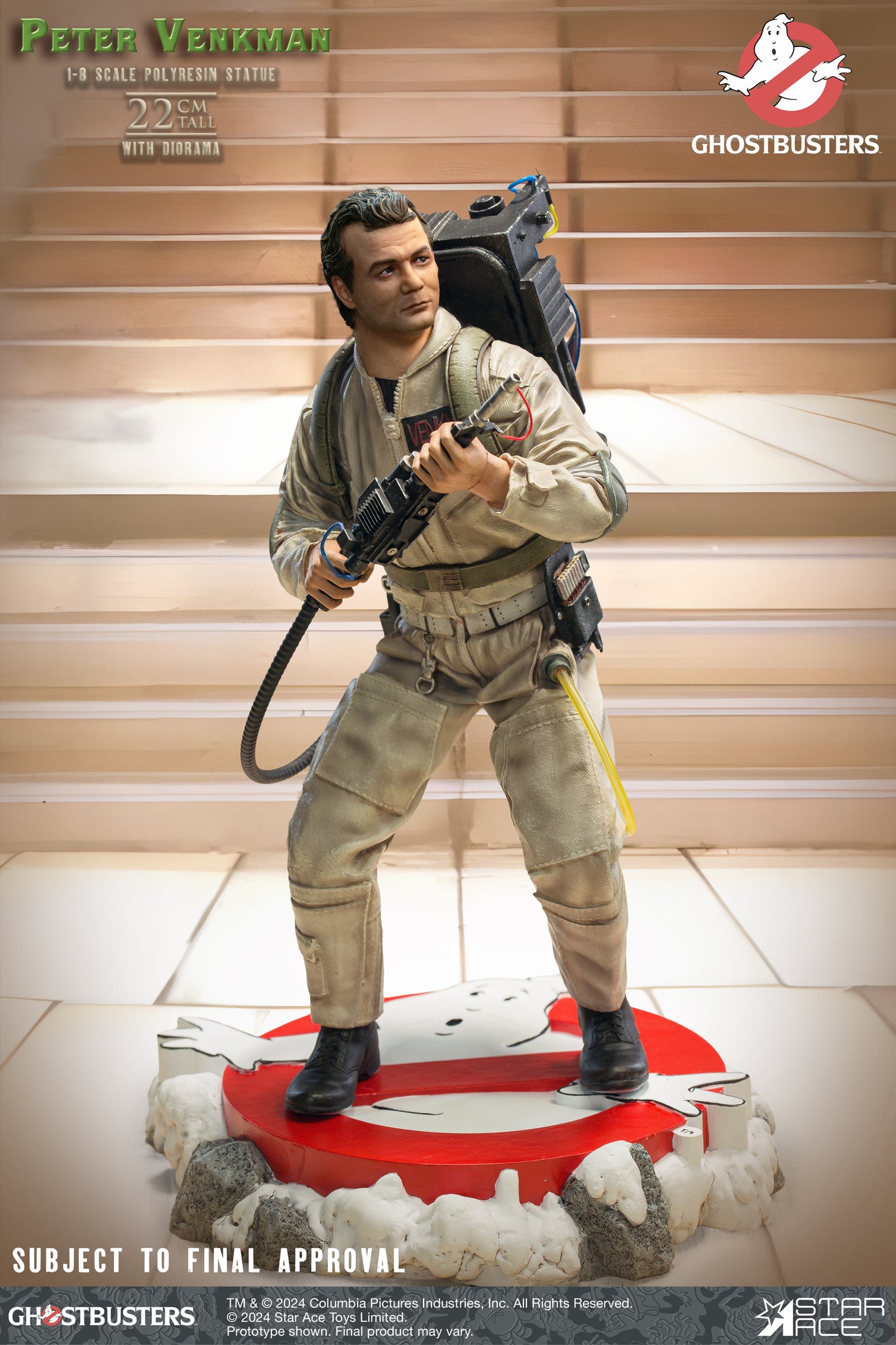 Peter Venkman and Winston Zeddemore Set Ghostbusters 1/8 Scale Statue
