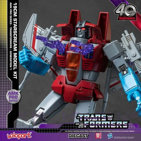 Starscream AMK Pro Series G1 Transformers Action Figure