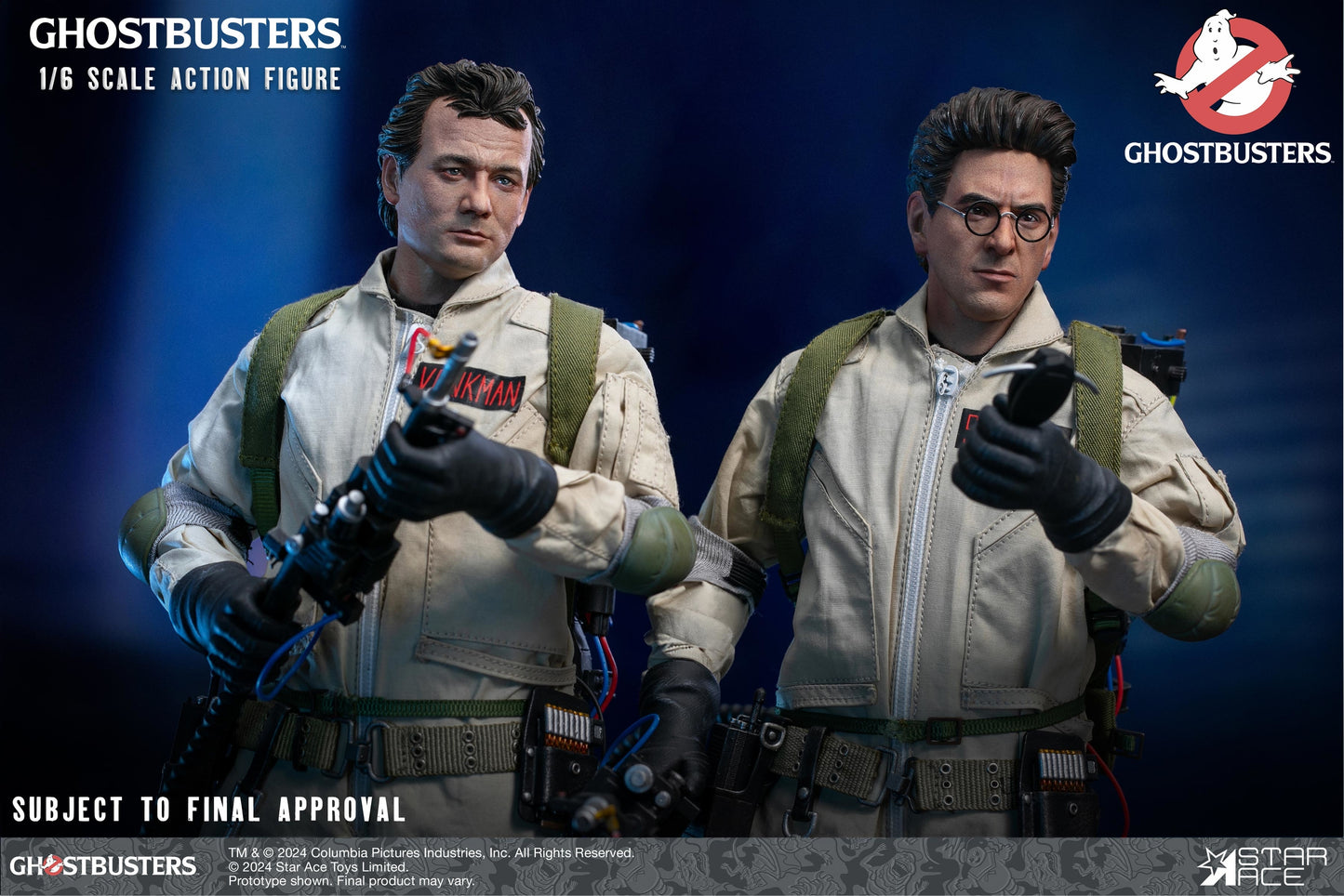 Egon Spengler Ghostbusters 1/6 Scale Action Figure