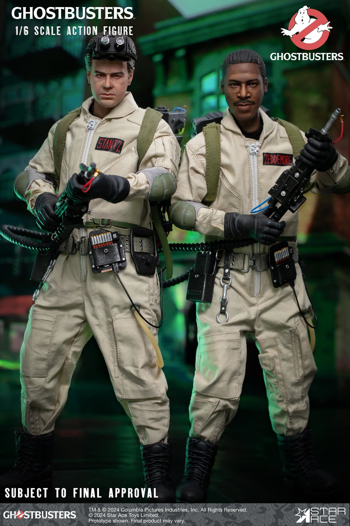 Egon Spengler Ghostbusters 1/6 Scale Action Figure