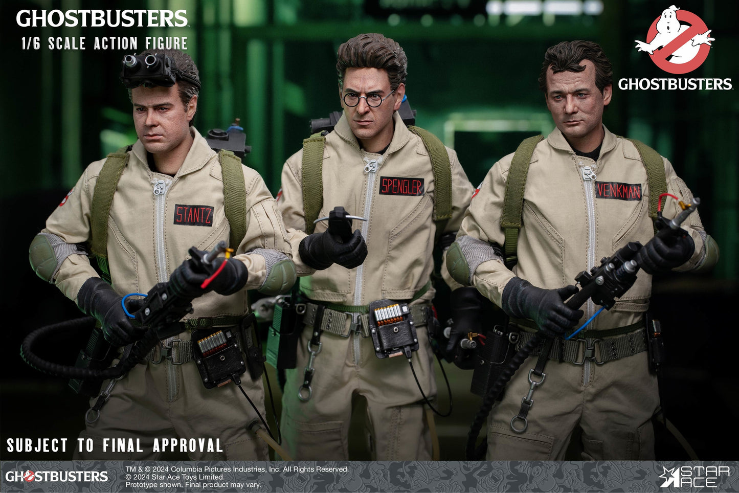 Egon Spengler Ghostbusters 1/6 Scale Action Figure