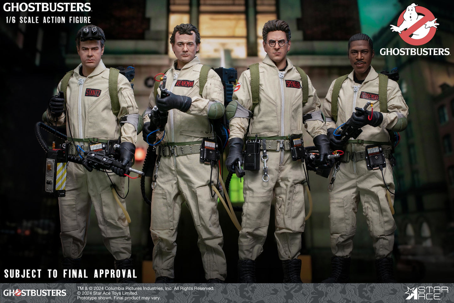 Egon Spengler Ghostbusters 1/6 Scale Action Figure