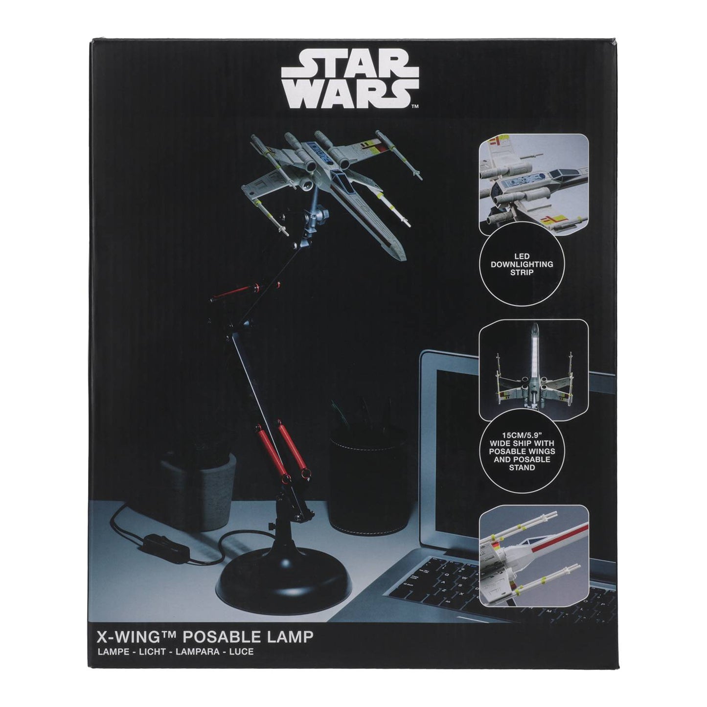 X-Wing Star Wars Poseable Desk Light
