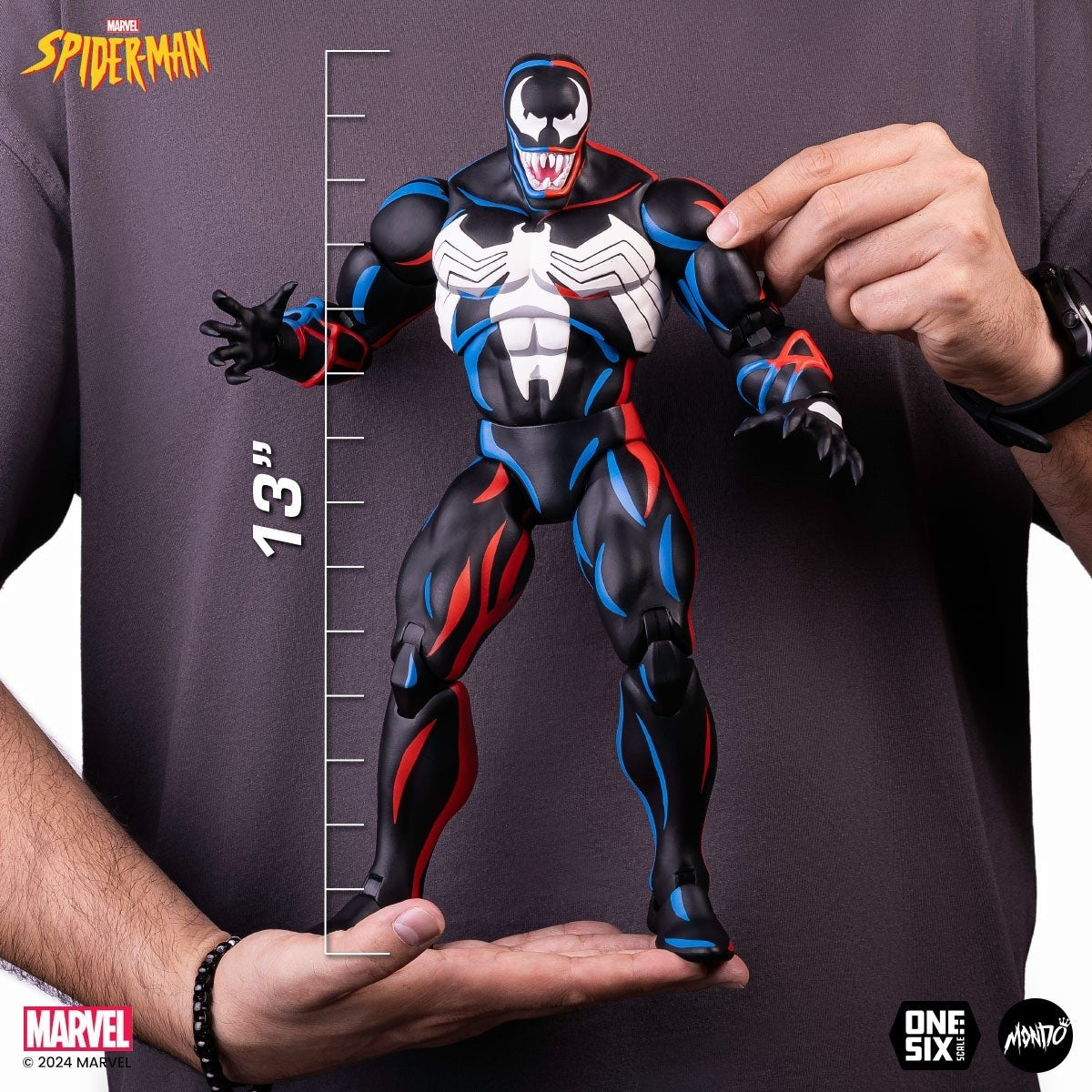 Venom Spider-Man Animated Series 1/6 Scale Action Figure