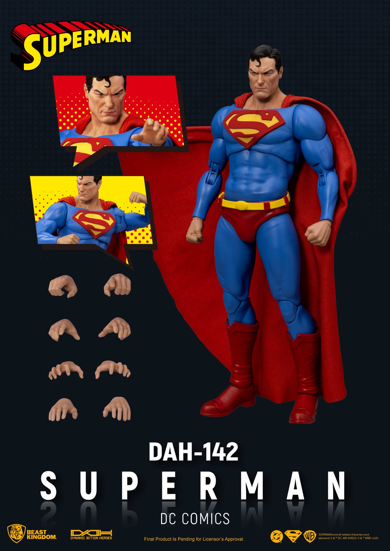 Superman DC Comics Dynamic 8-action Action Figure Pre-order