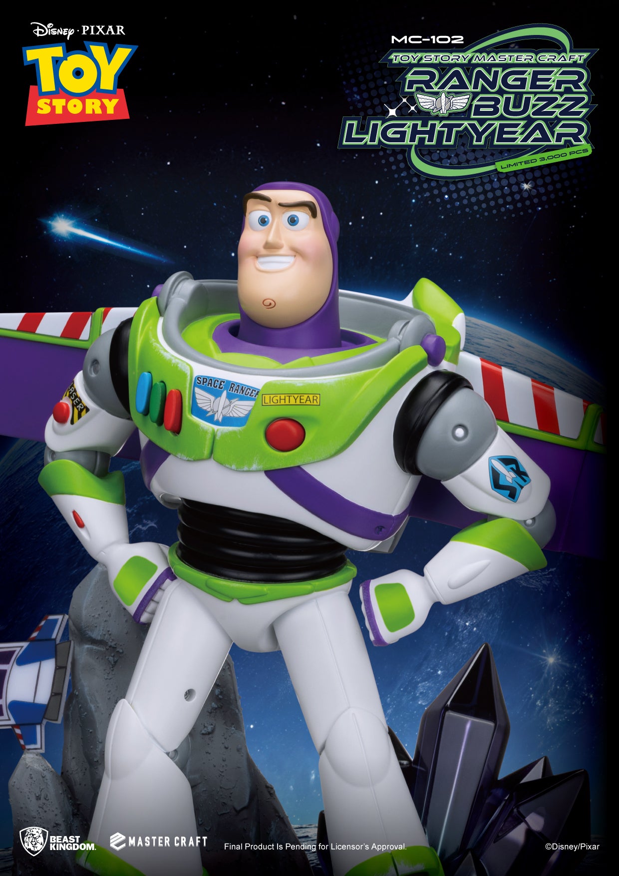 Buzz Lightyear Toy Story Mastercraft Statue Pre-order