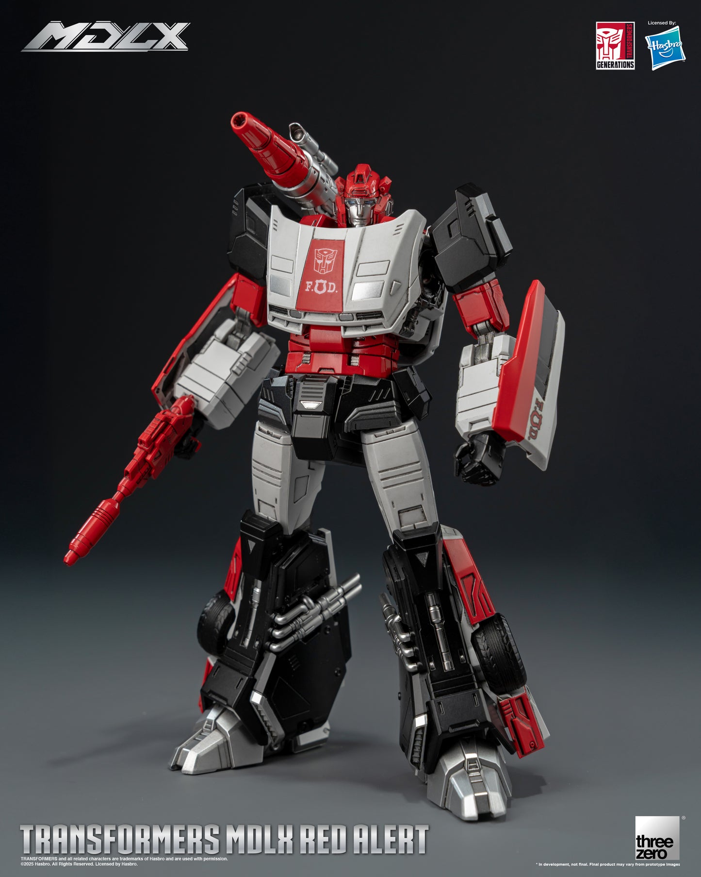 Red Alert Transformers MDLX Action Figure Pre-order