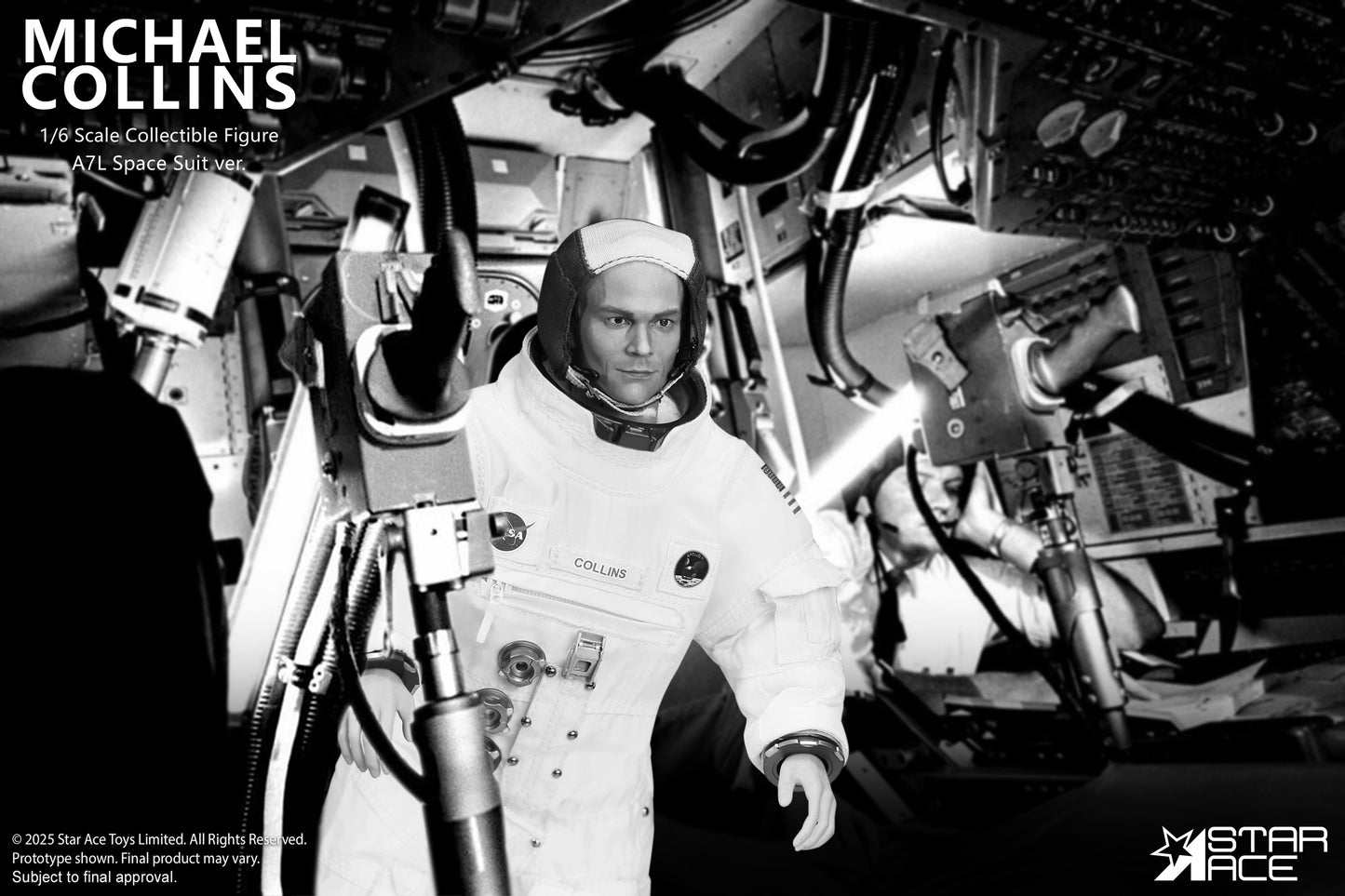 Col Michael Collins NASA Apollo 11 1/6 Scale Action Figure Pre-order