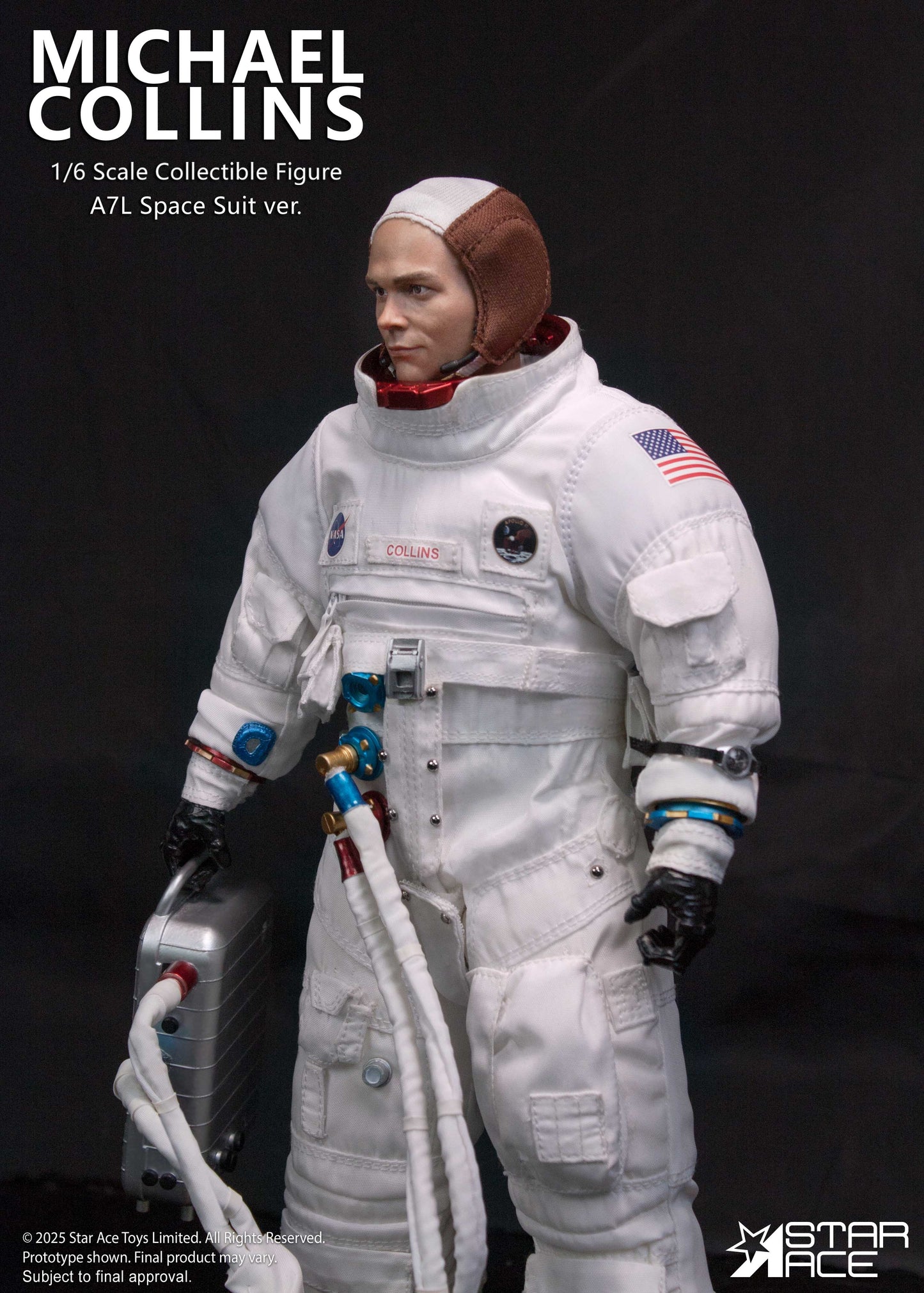 Col Michael Collins NASA Apollo 11 1/6 Scale Action Figure Pre-order