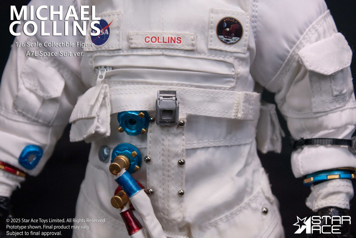 Col Michael Collins NASA Apollo 11 1/6 Scale Action Figure Pre-order
