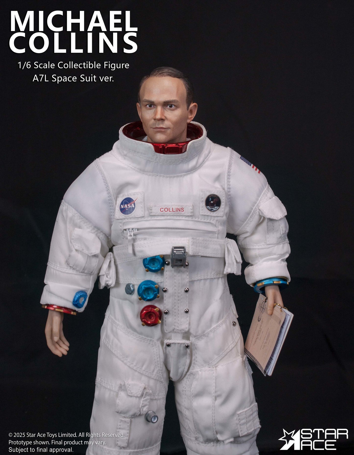 Col Michael Collins NASA Apollo 11 1/6 Scale Action Figure Pre-order
