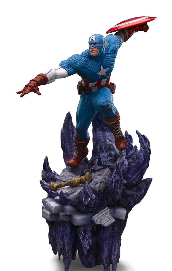 Captain America Deluxe Infinity Gauntlet Iron Studios 1/10 Scale Statue