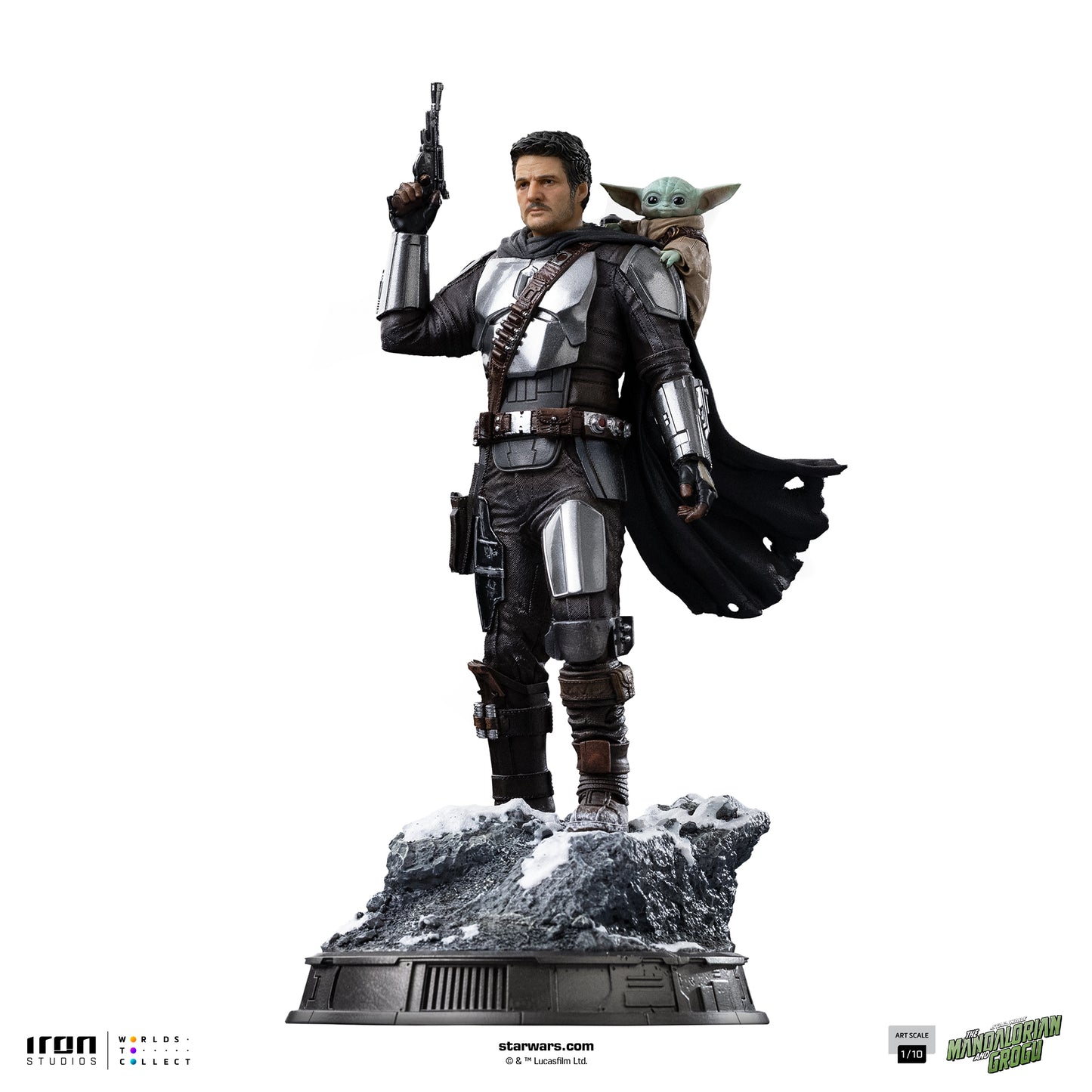 Mandalorian and Grogu The Mandalorian and Grogu Movie 1/10 Scale Statue Pre-order