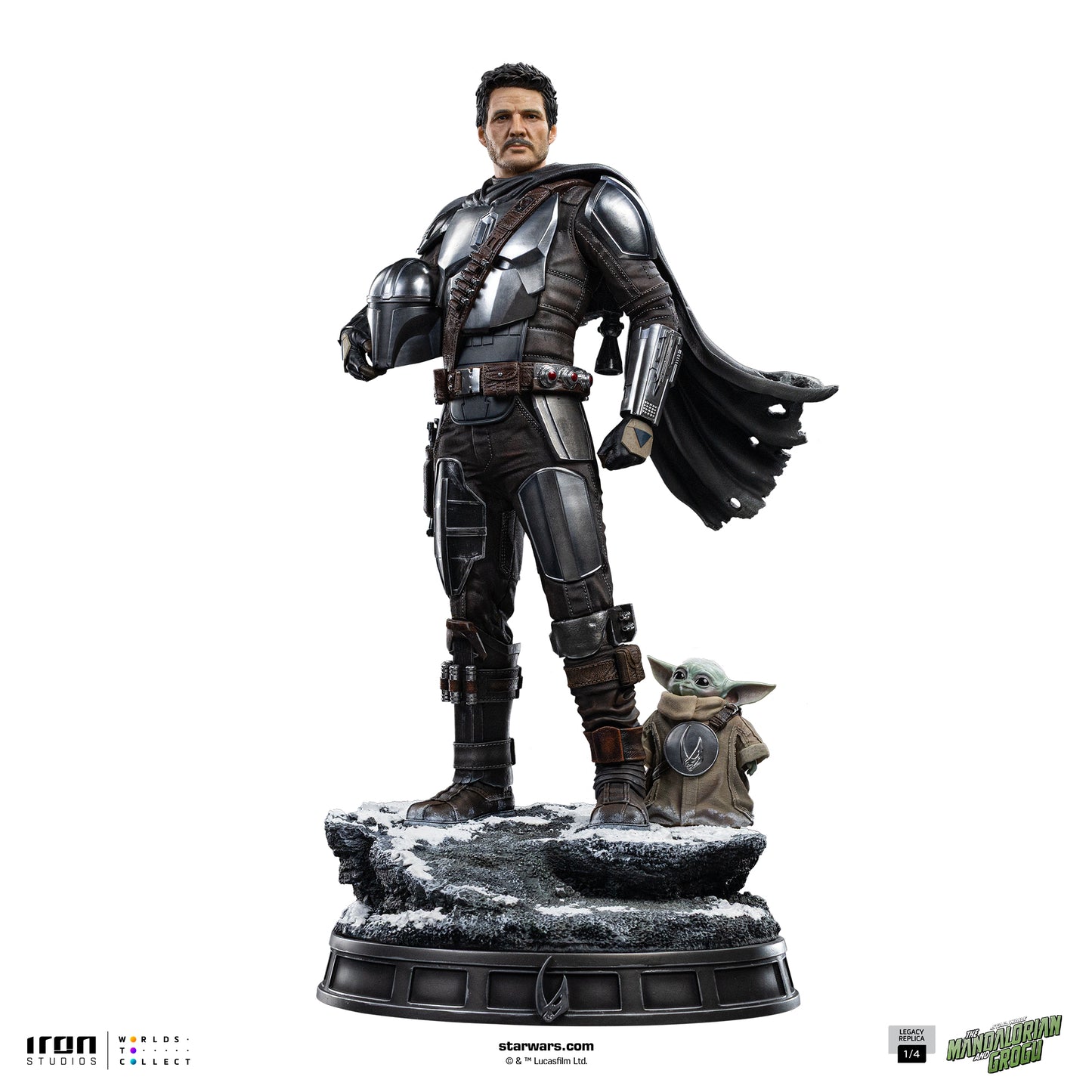 The Mandalorian and Grogu The Mandalorian and Grogu Movie 1/4 Scale Statue Pre-order