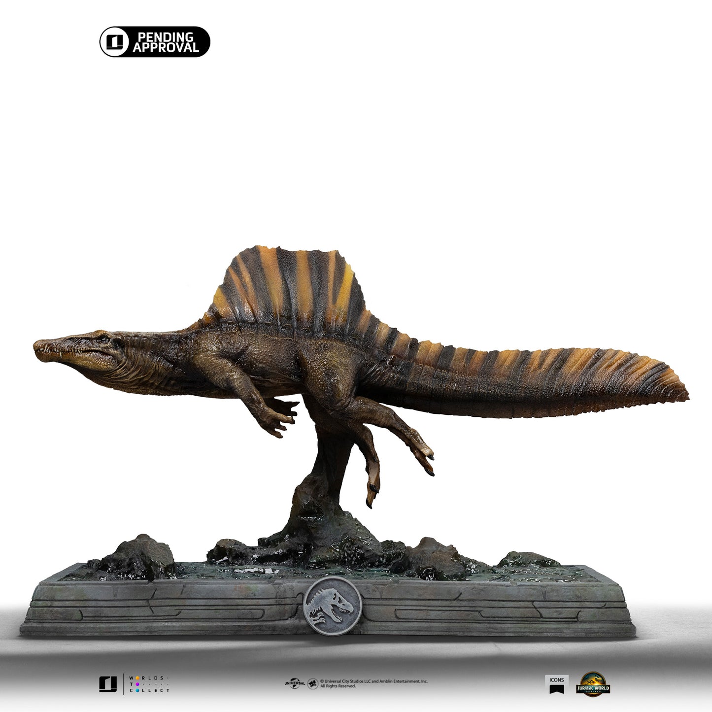 Spinosaurus Jurassic World Rebirth 1/20 Scale Statue Pre-order