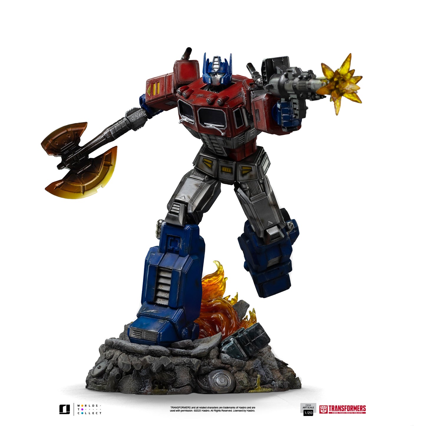 Optimus Prime Transformers 1/20 Scale Statue Pre-order