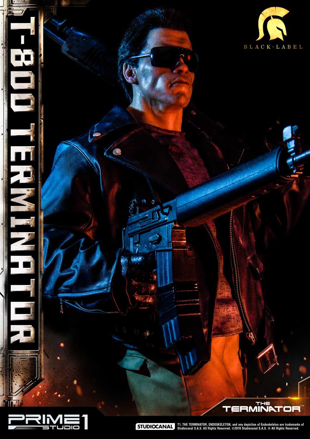 T-800 Arnold Schwarzenegger Terminator 1/2 Scale Statue