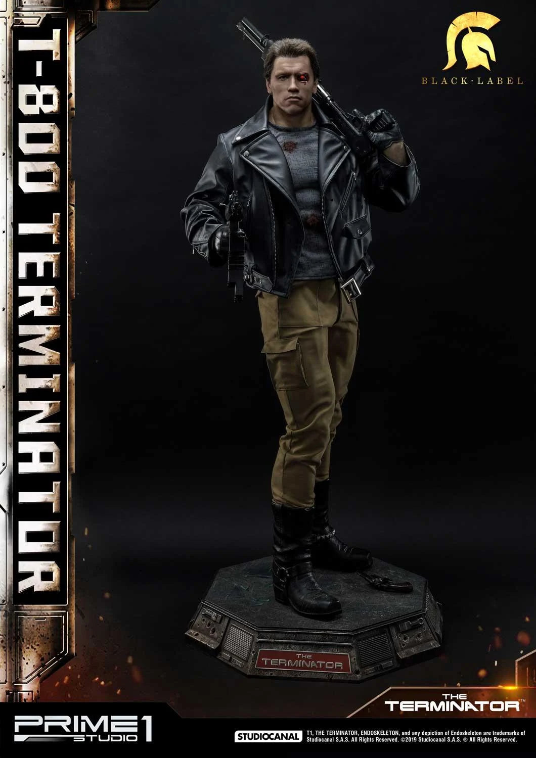 T-800 Arnold Schwarzenegger Terminator 1/2 Scale Statue