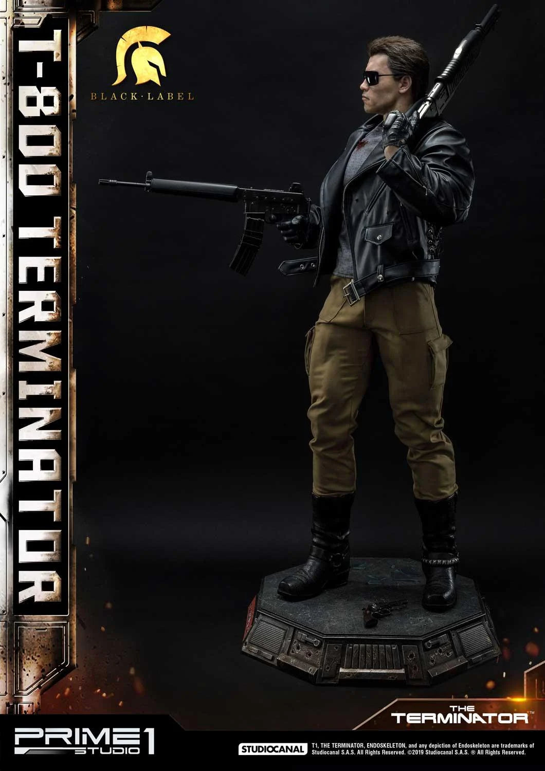 T-800 Arnold Schwarzenegger Terminator 1/2 Scale Statue