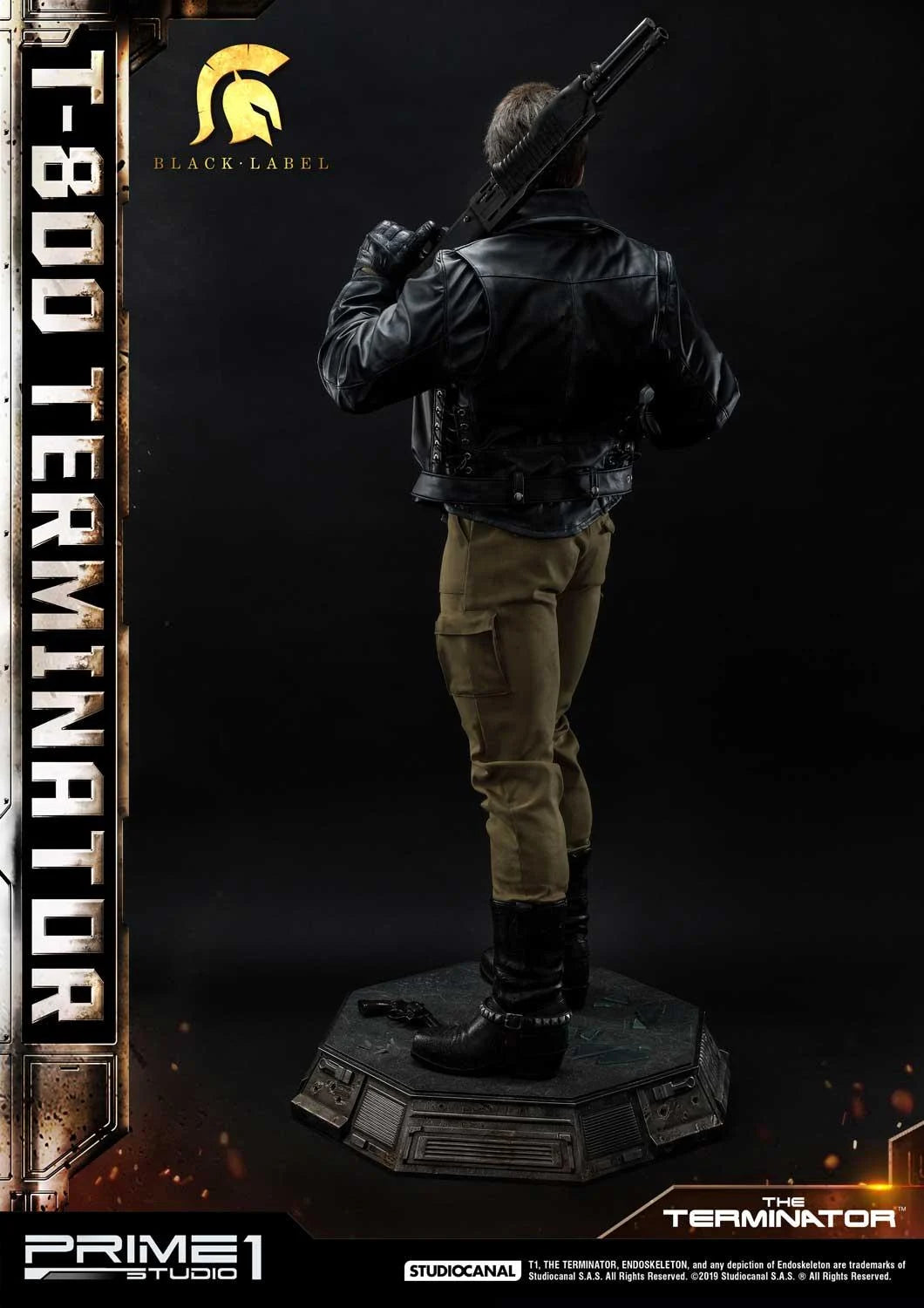 T-800 Arnold Schwarzenegger Terminator 1/2 Scale Statue