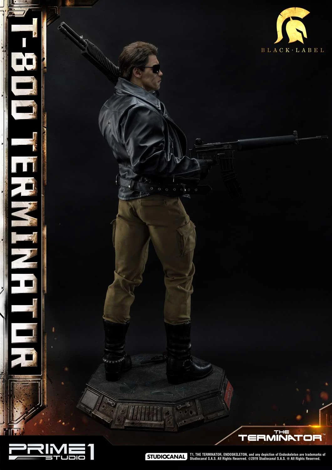 T-800 Arnold Schwarzenegger Terminator 1/2 Scale Statue