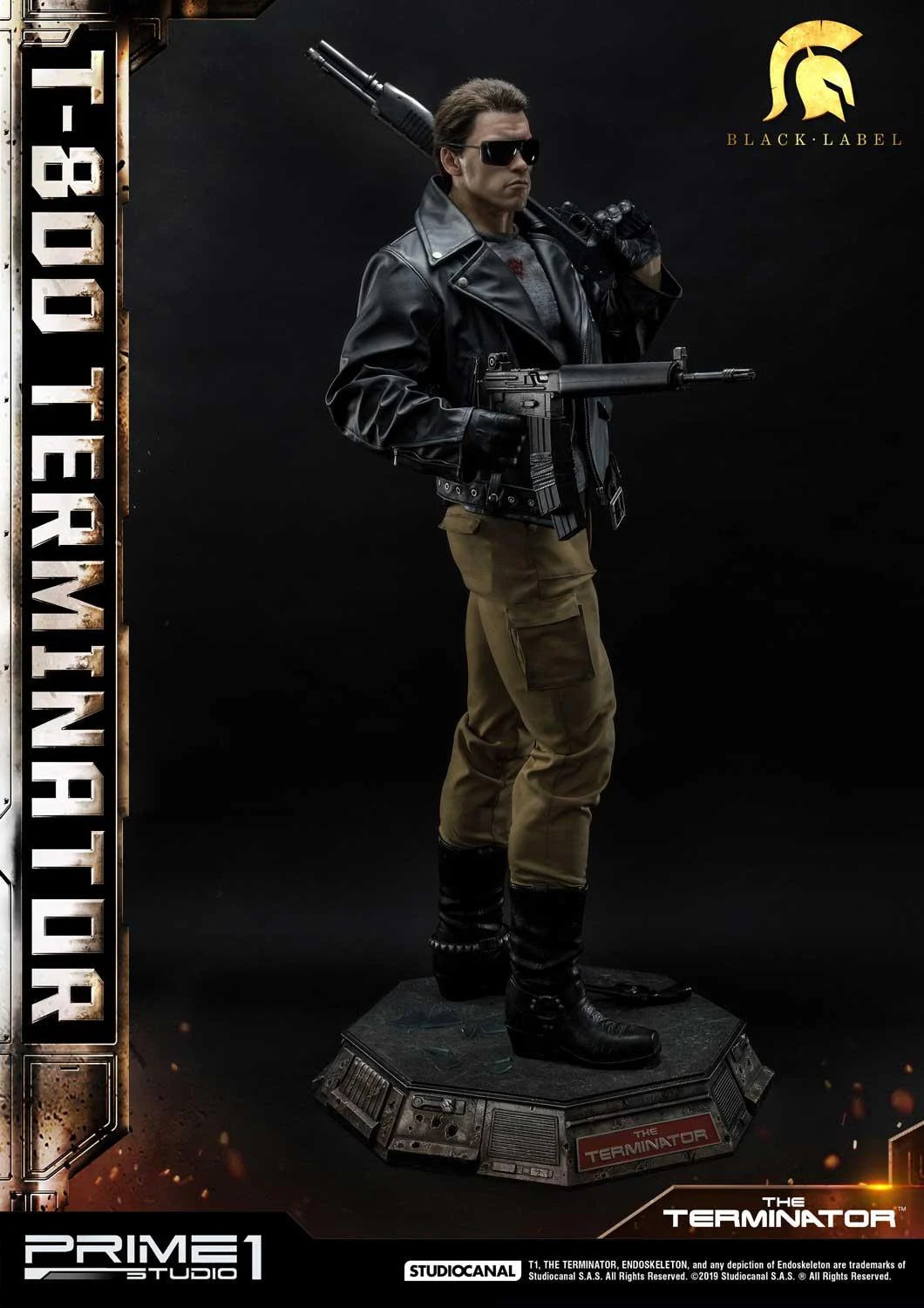 T-800 Arnold Schwarzenegger Terminator 1/2 Scale Statue
