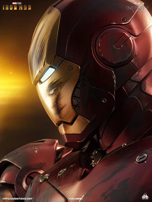 Iron Man Mark 3 Battle Damage 1/2 Scale Statue