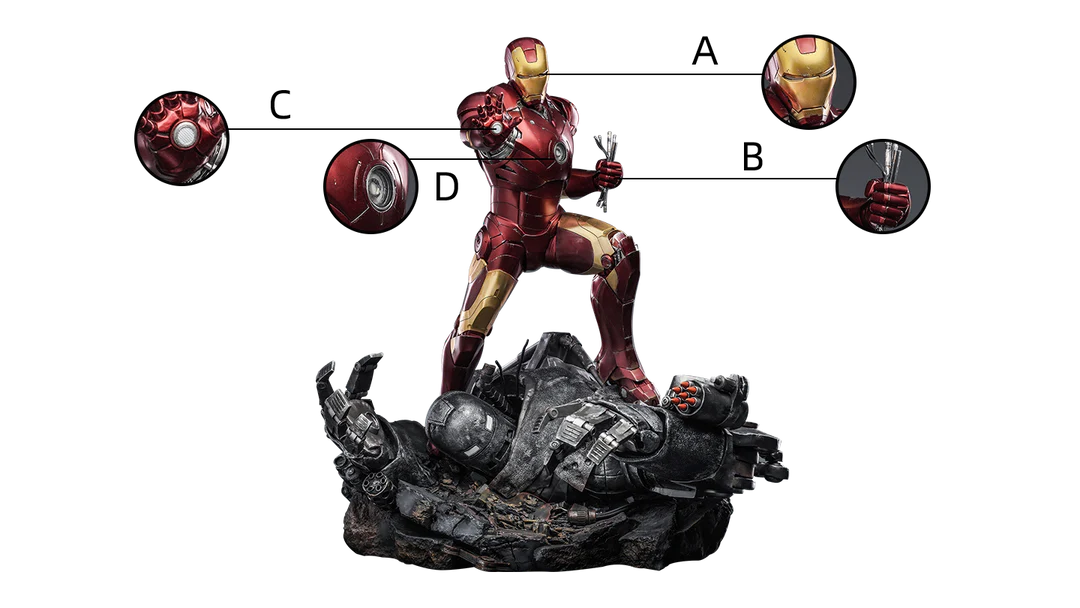 Iron Man Mark 3 1/4 Scale Statue Artist Proof