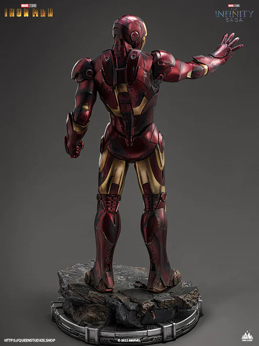 Iron Man Mark 3 Battle Damage 1/2 Scale Statue