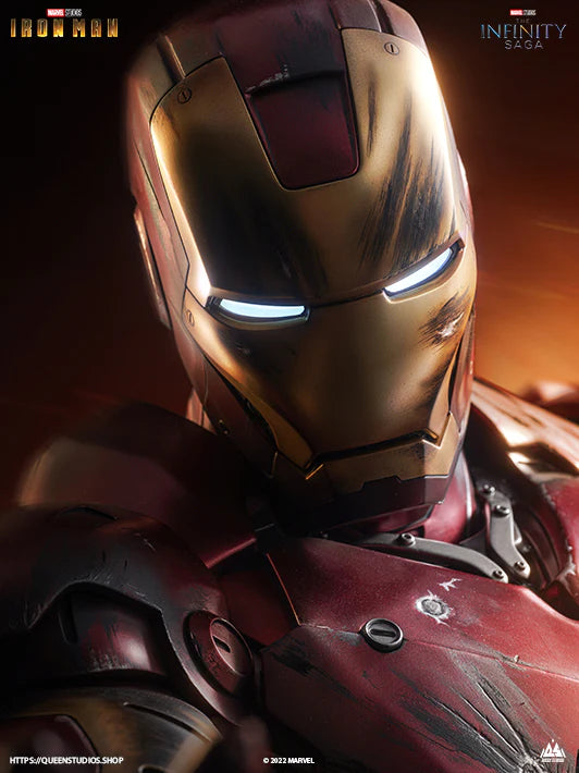 Iron Man Mark 3 Battle Damage 1/2 Scale Statue