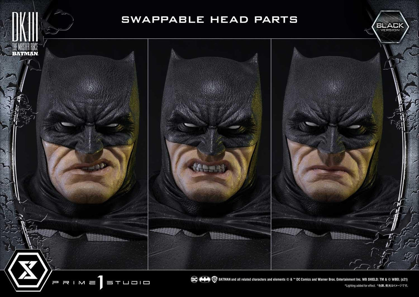 Batman Dark Knight III Master Race Black Version 1/3 Scale Statue