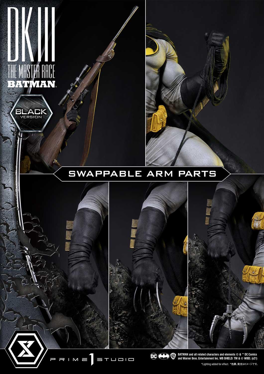 Batman Dark Knight III Master Race Black Version 1/3 Scale Statue