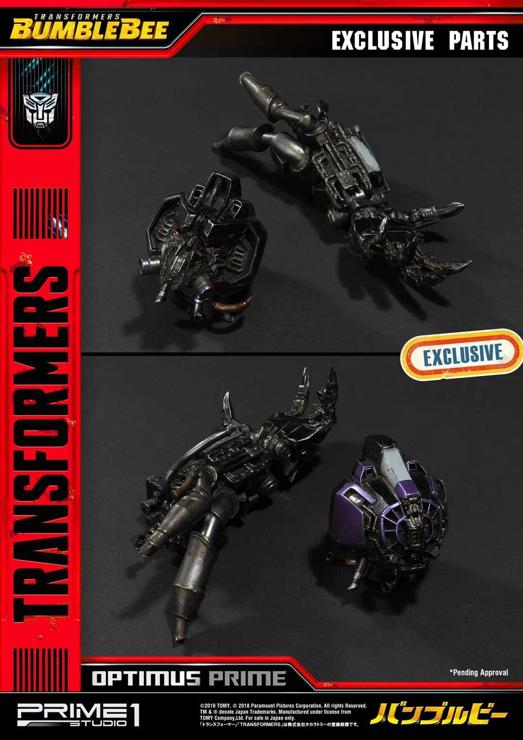 Optimus Prime EX Transformers Bumblebee Movie Cybertron Statue