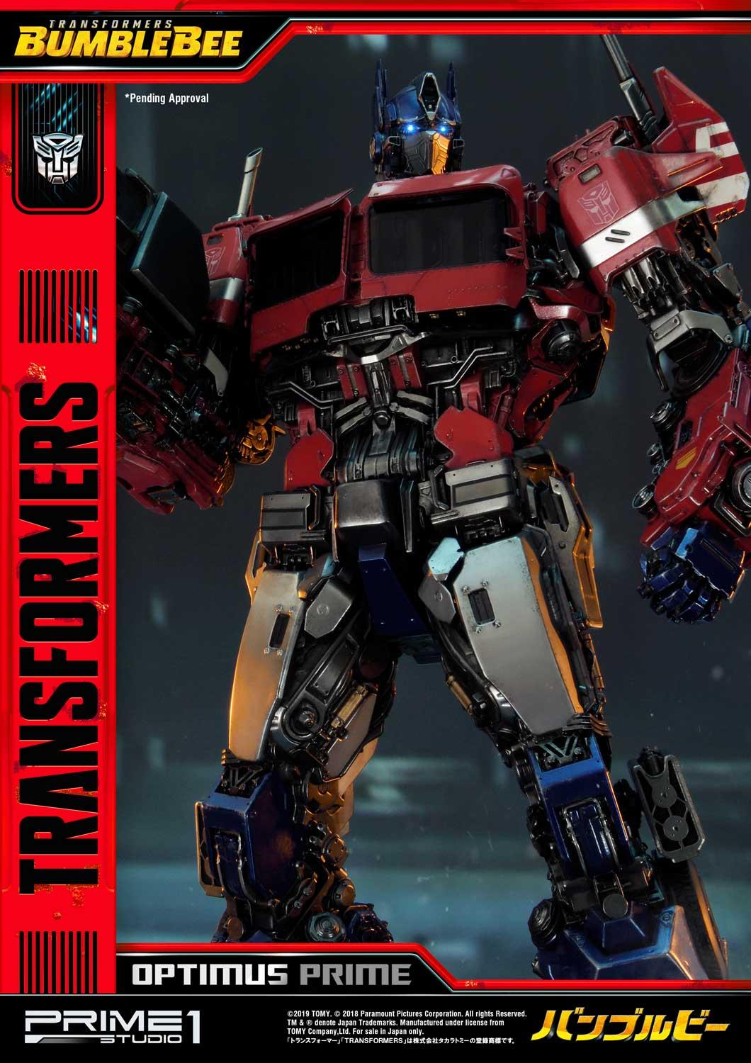 Optimus Prime EX Transformers Bumblebee Movie Cybertron Statue