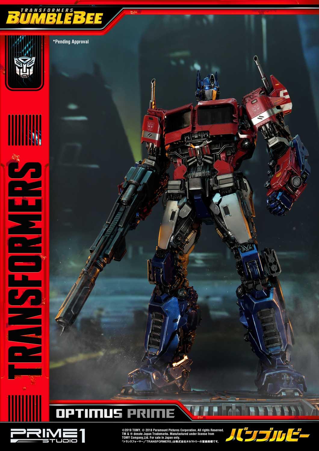 Optimus Prime EX Transformers Bumblebee Movie Cybertron Statue