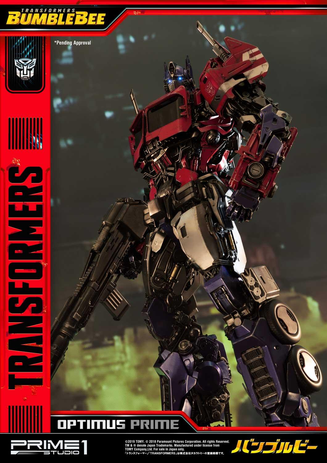 Optimus Prime EX Transformers Bumblebee Movie Cybertron Statue