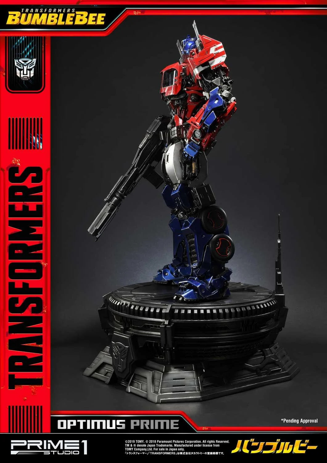 Optimus Prime EX Transformers Bumblebee Movie Cybertron Statue