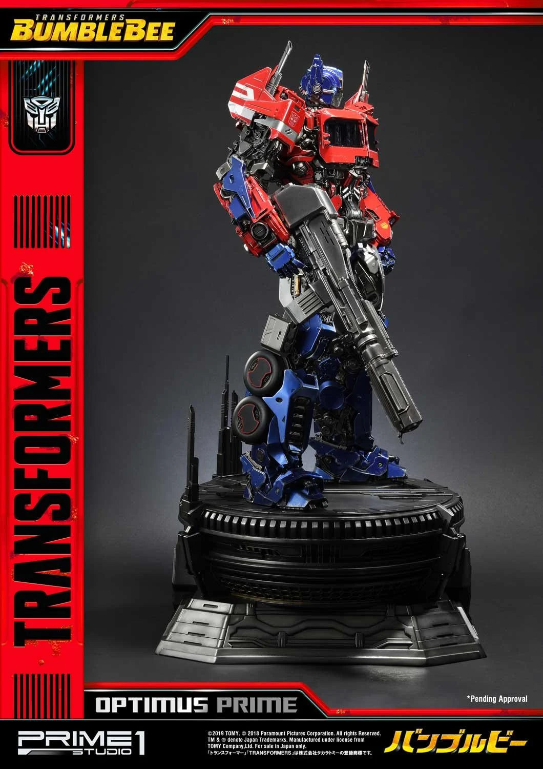 Optimus Prime EX Transformers Bumblebee Movie Cybertron Statue
