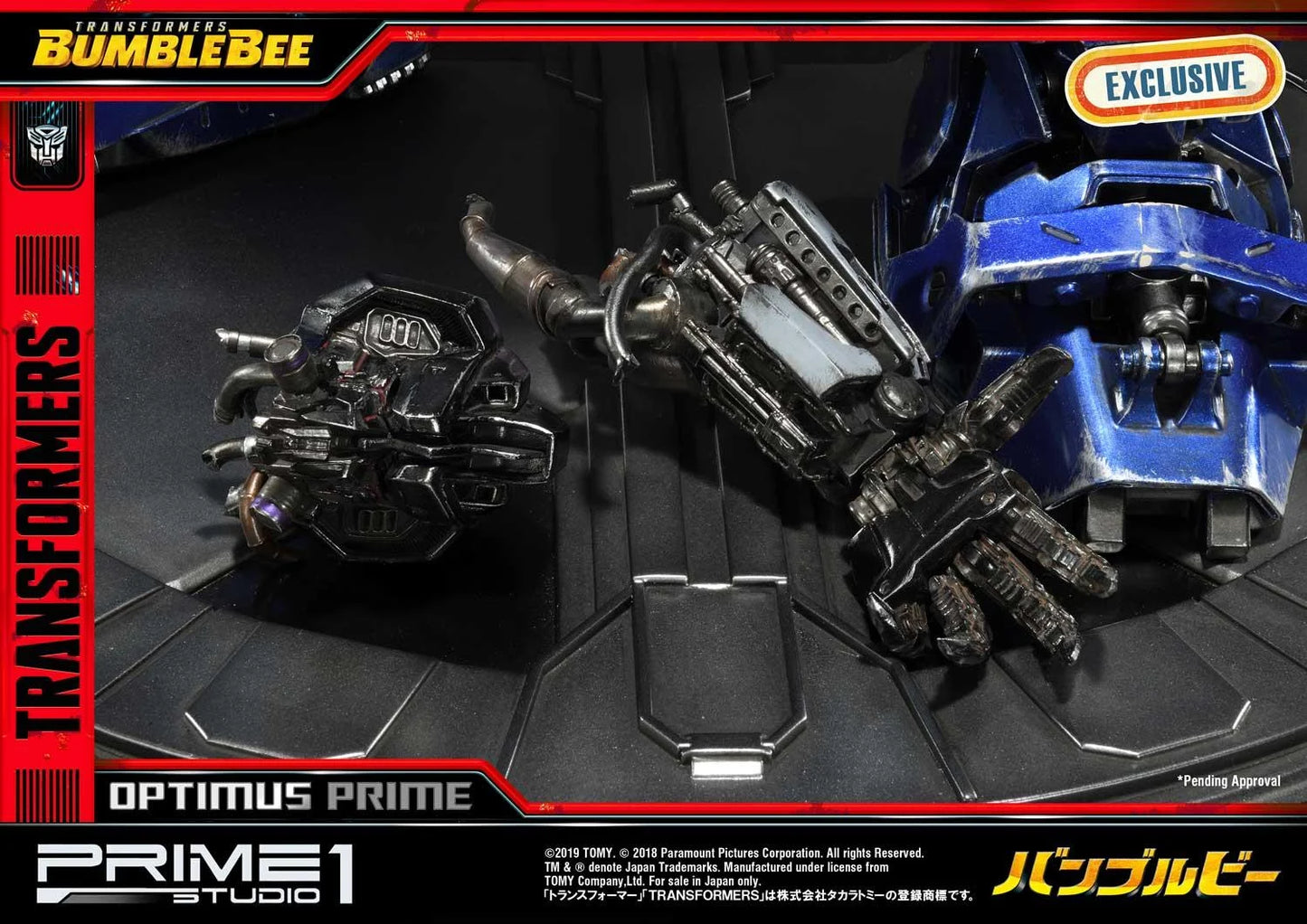 Optimus Prime EX Transformers Bumblebee Movie Cybertron Statue
