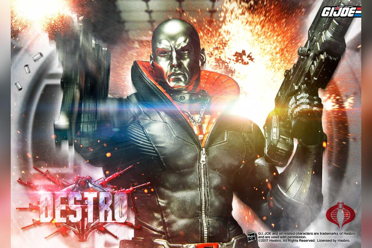 Destro Exclusive G.I. Joe 1/4 Scale Statue