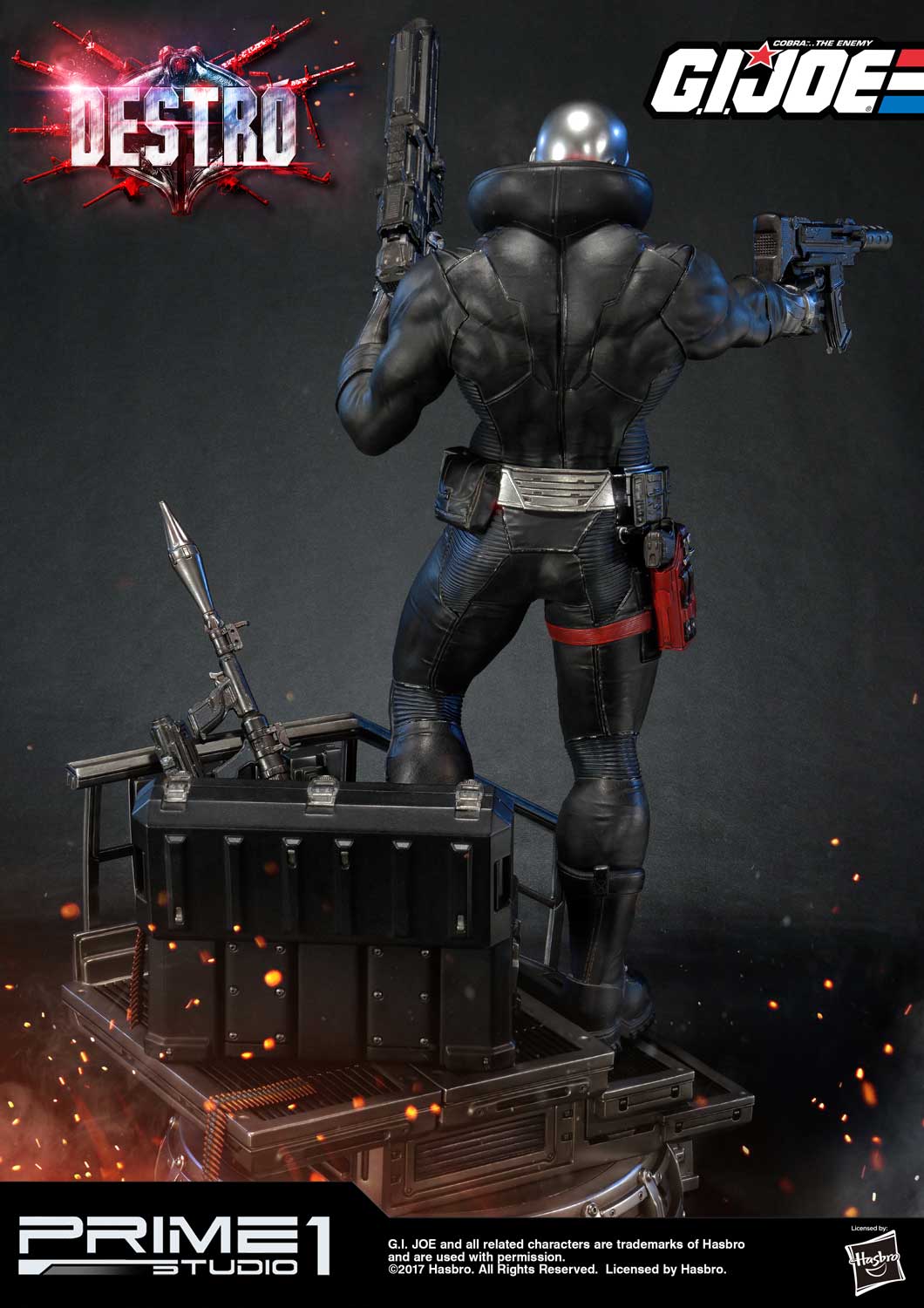 Destro Exclusive G.I. Joe 1/4 Scale Statue