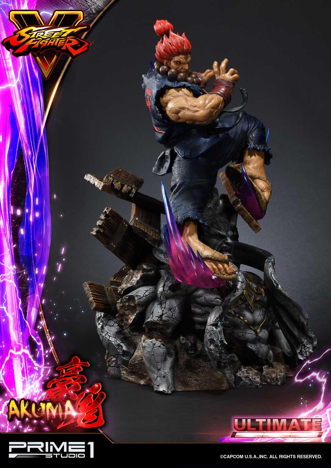 Akuma Ultimate Version Street Fighter V 1/4 Scale Statue