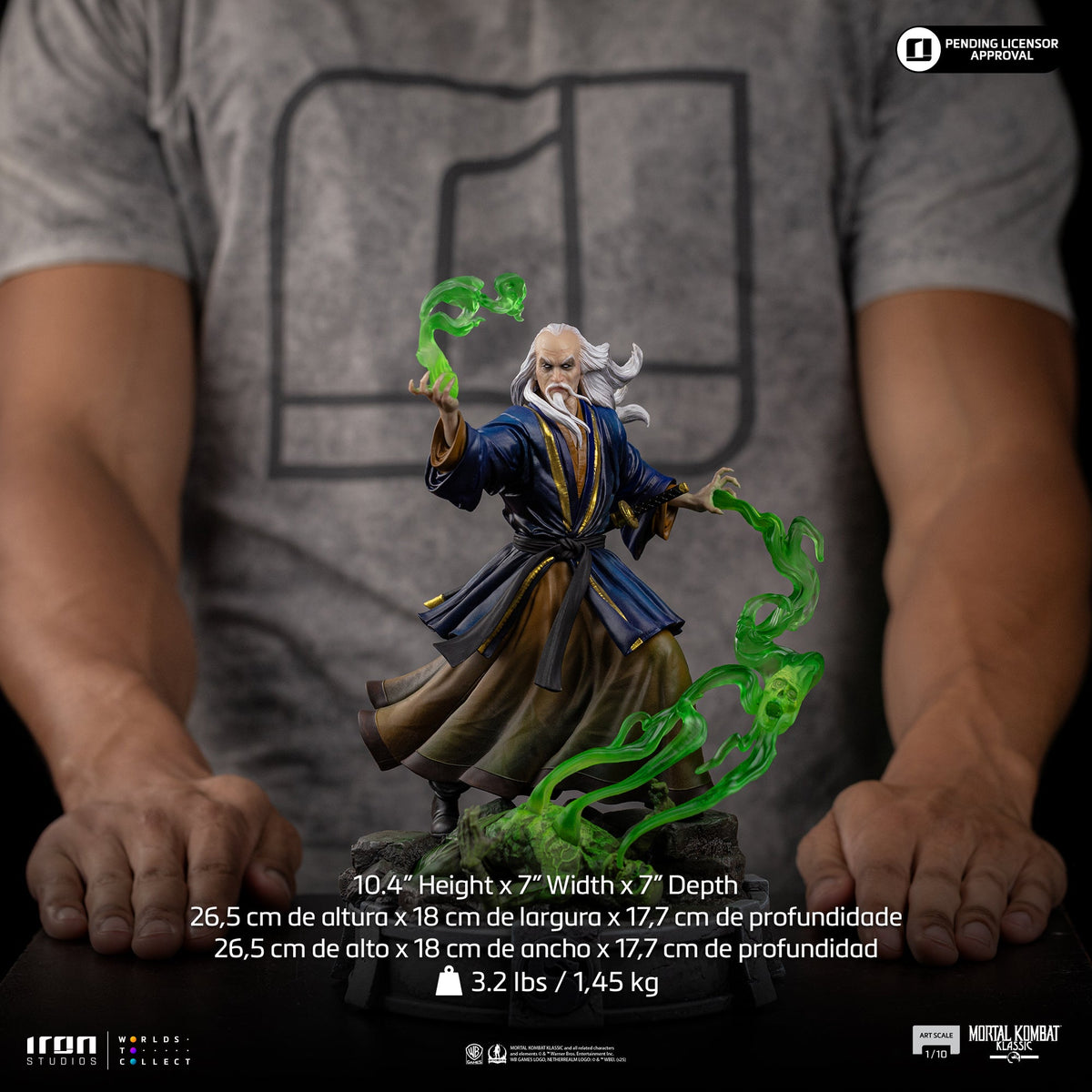 Shang Tsung Mortal Kombat 1/10 Scale Statue Pre-order
