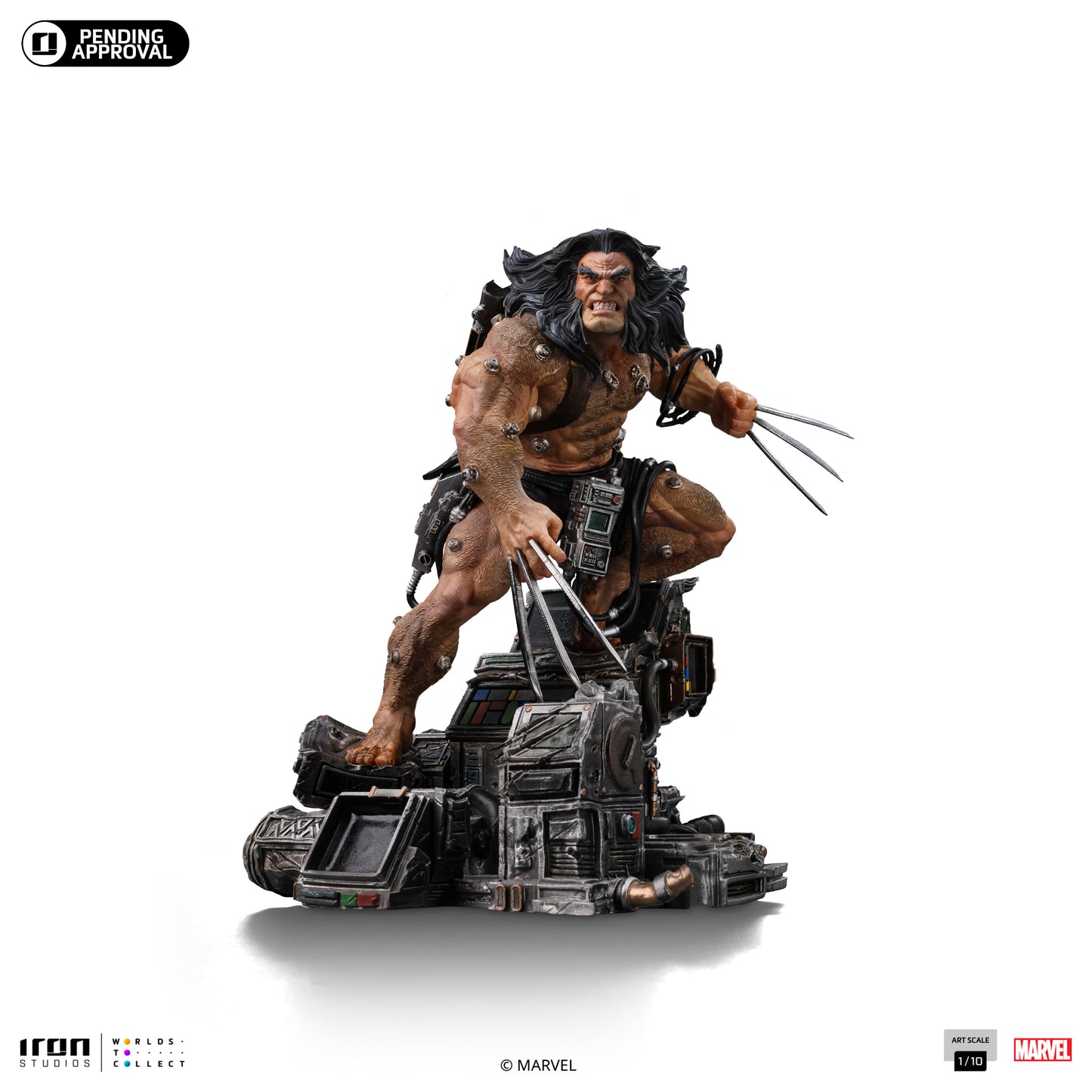 Weapon X Wolverine 50th Anniversary 1/10 Scale Statue