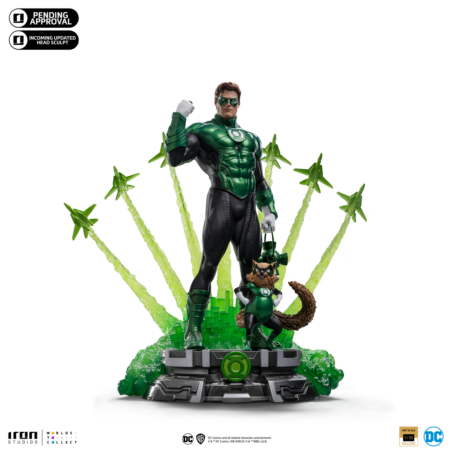 Green Lantern Unleashed DC Comics 1/10 Scale Statue