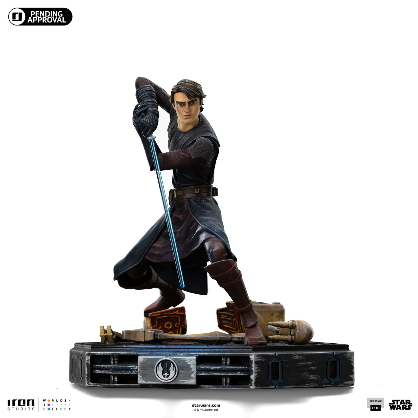 Anakin Skywalker Star Wars Clone Wars 1/10 Scale Statue Pre-order