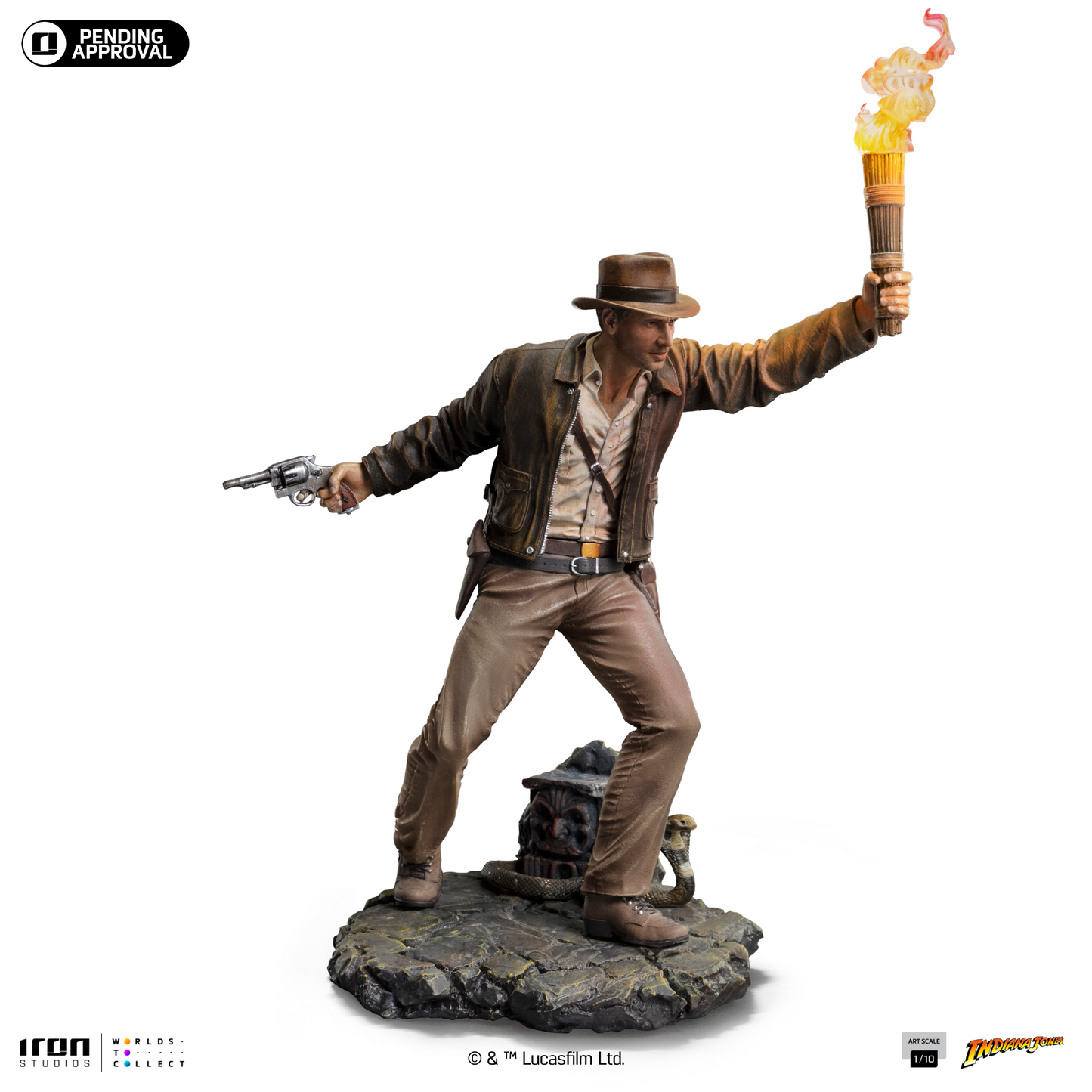 Indiana Jones 1/10 Scale Statue