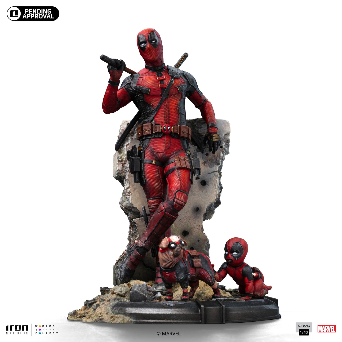 Deadpool Deadpool & Wolverine Movie 1/10 Scale Statue