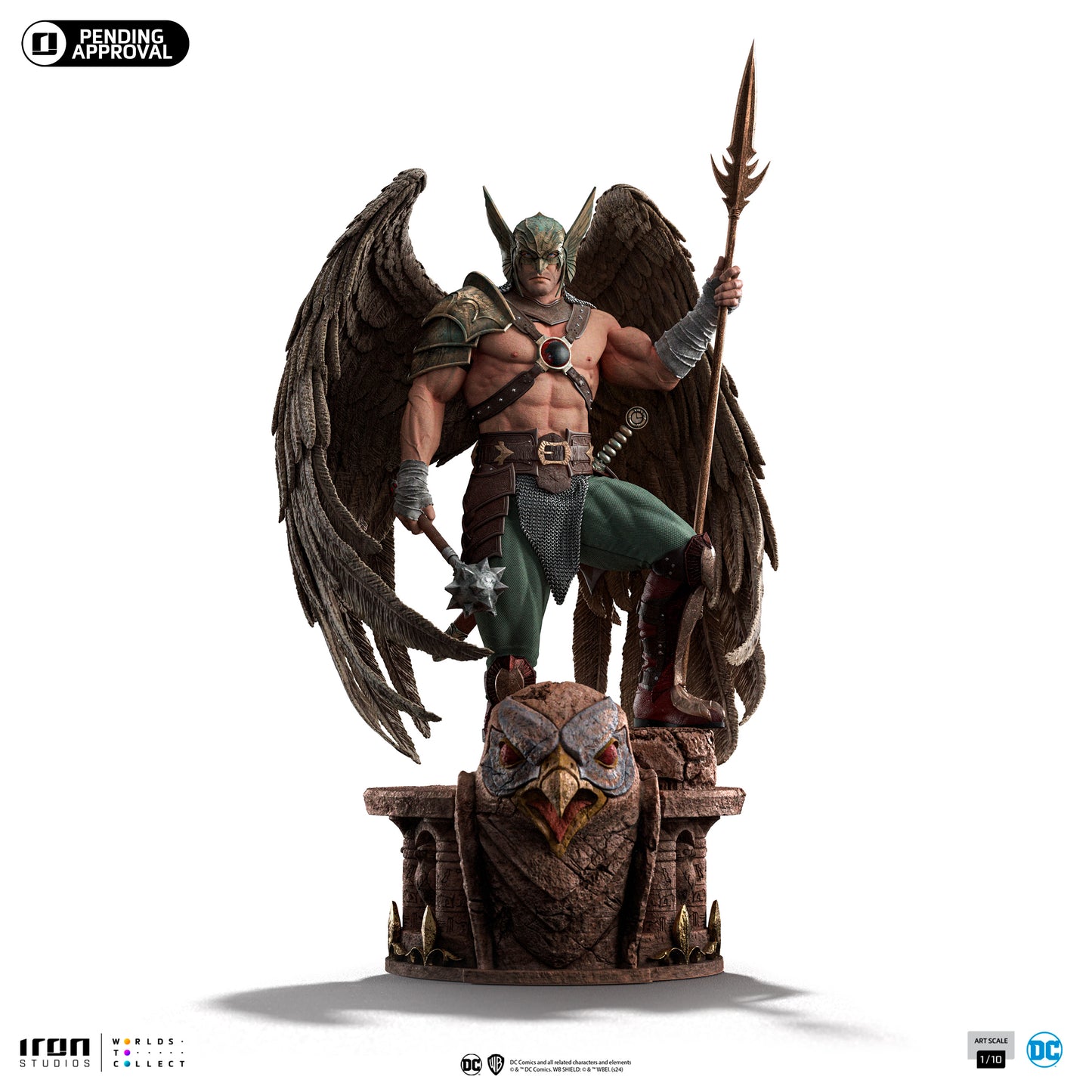 Hawkman DC Comics 10th Anniversary 1/10 Scale Statue Pre-order